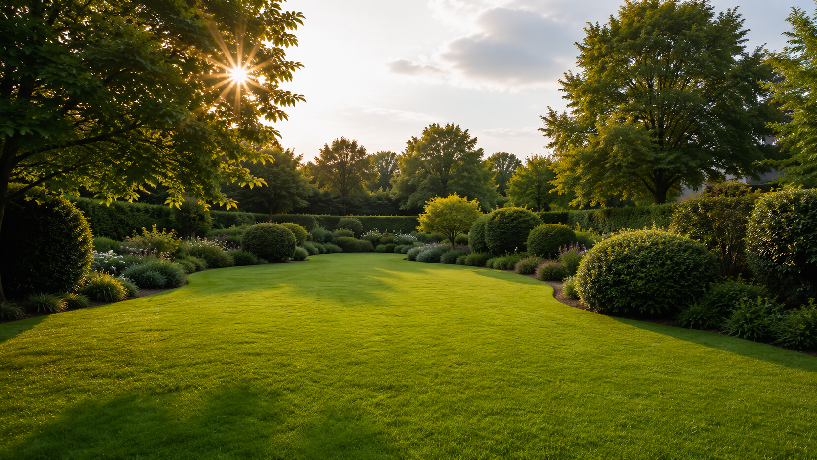 Gartenanlage